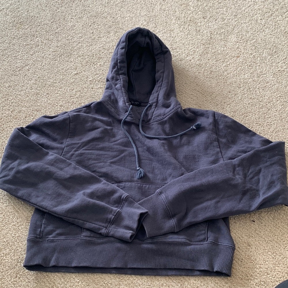 Cropped brandy hoodie